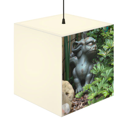 "Guardian of the Secret Garden" - The Alien Light Cube Lamp