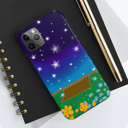 "A Celestial Garden of Color" - The Alien Tough Phone Cases