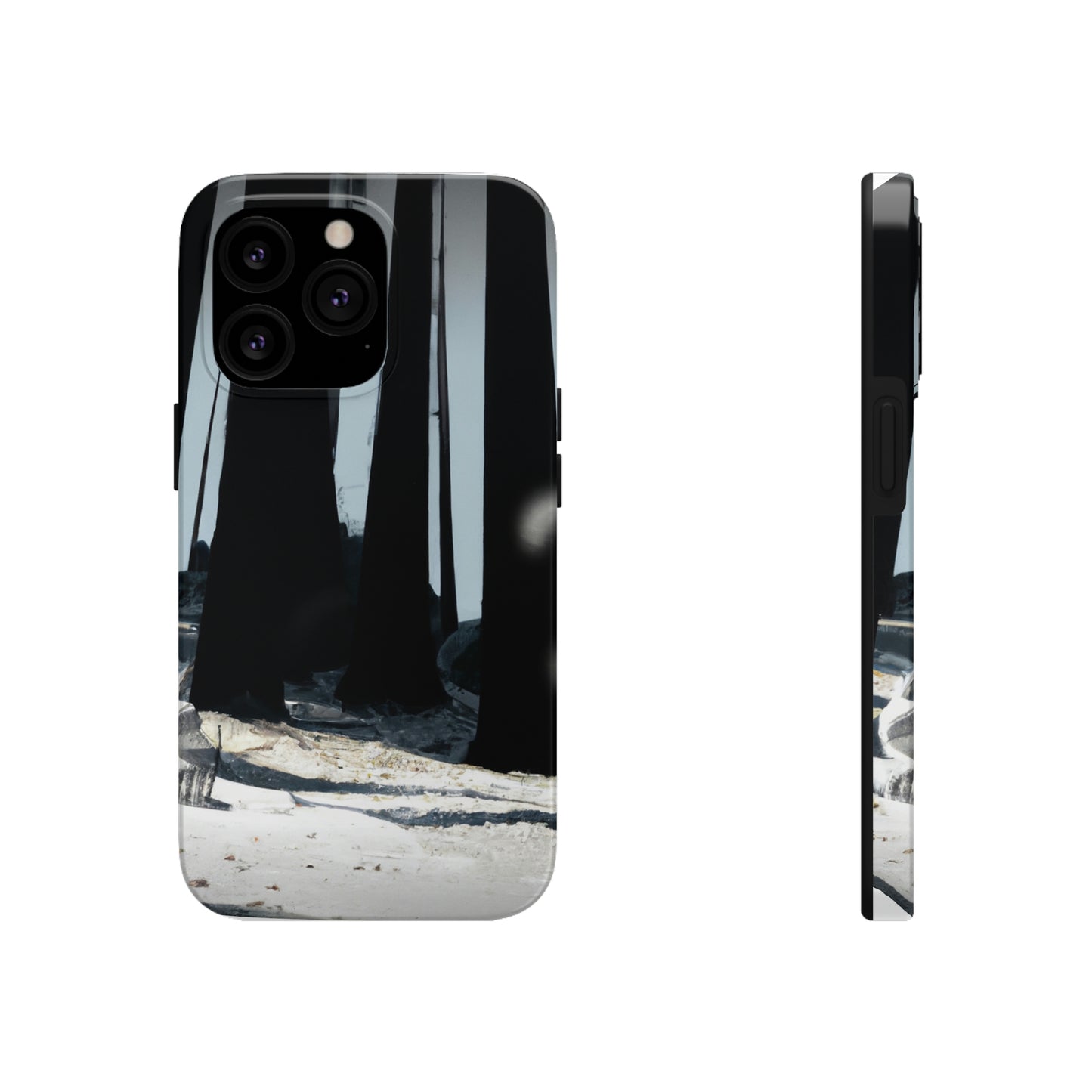 "Chilly Adventures in the Enchanted Forest" - The Alien Tough Phone Cases