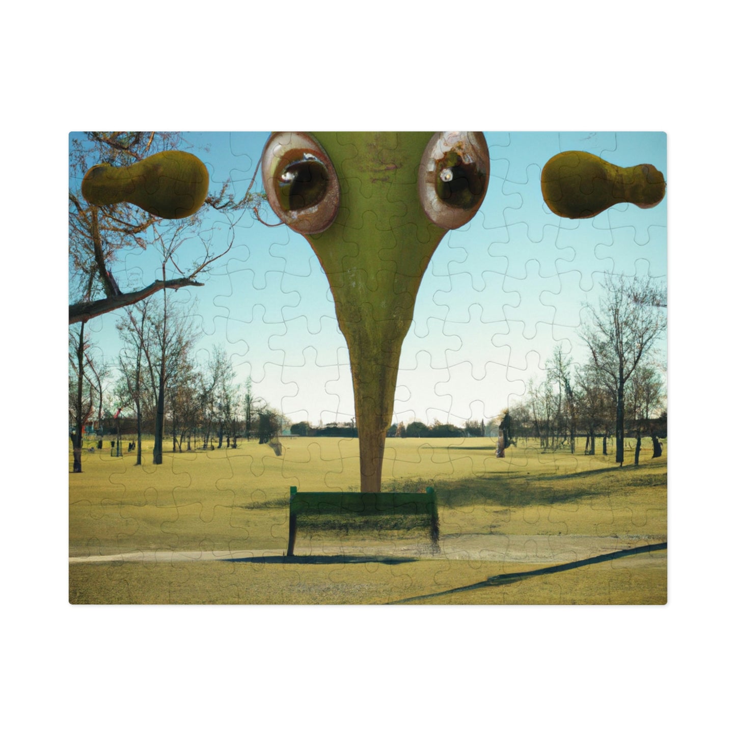 "Alien Parked Tales" - The Alien Jigsaw Puzzle