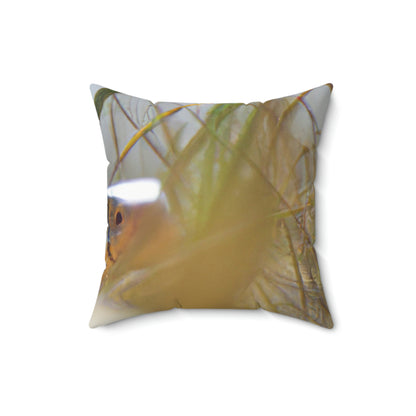 Deadly Hide and Seek - The Alien Square Pillow