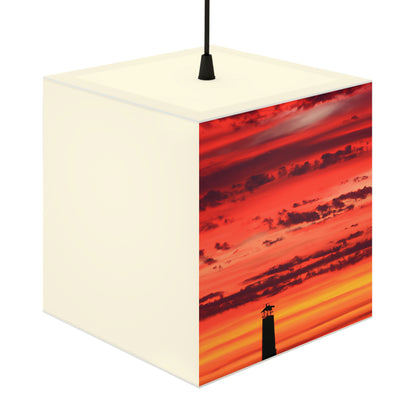 "Lonely Lighthouse on Fire" - La lámpara Alien Light Cube