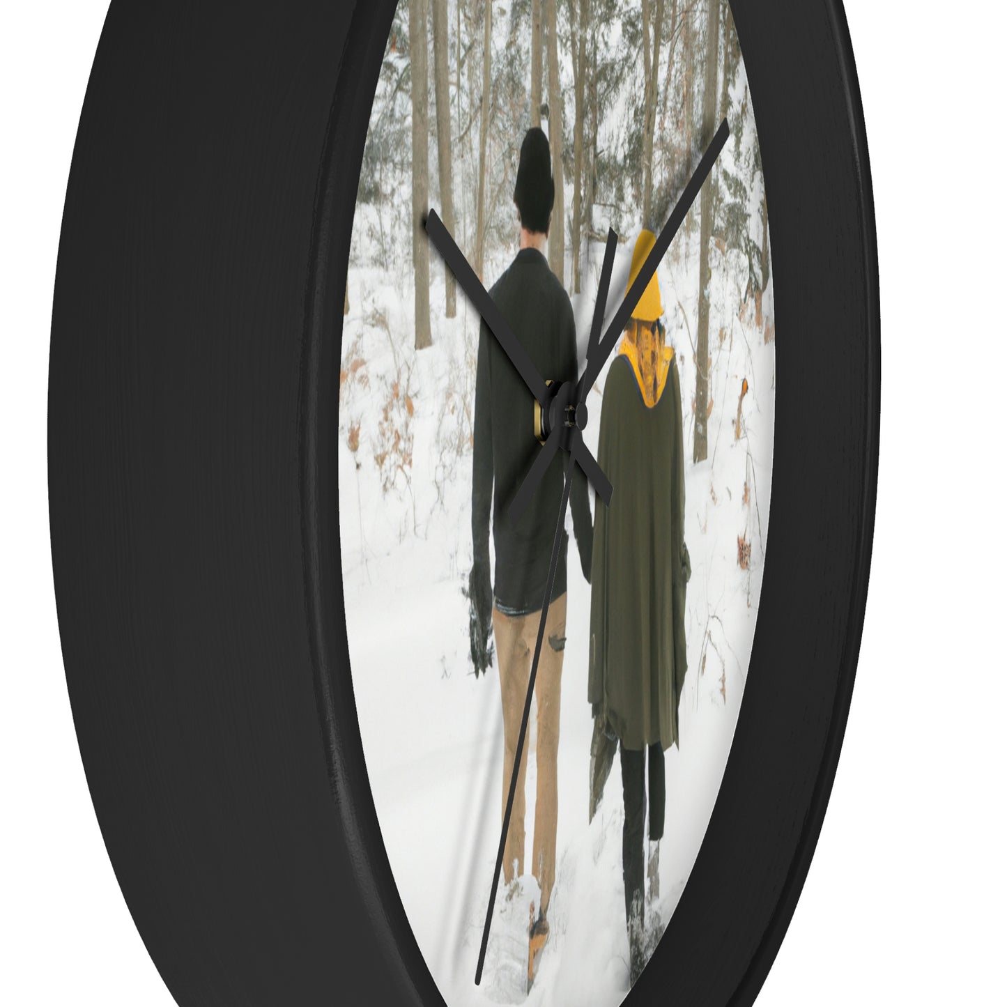 "Fairytale in the Snow" - The Alien Wall Clock