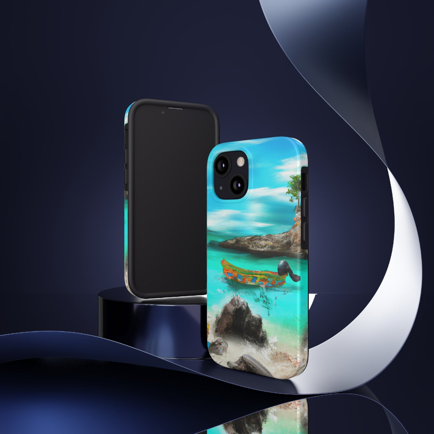 „Karibisches Fest am Strand – Eine digitale Erkundung der mexikanischen Kultur“ – The Alien Tough Phone Cases