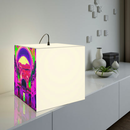 Mystical Madness: Crazy Colors in the Forgotten Cathedral - The Alien Light Cube Lamp