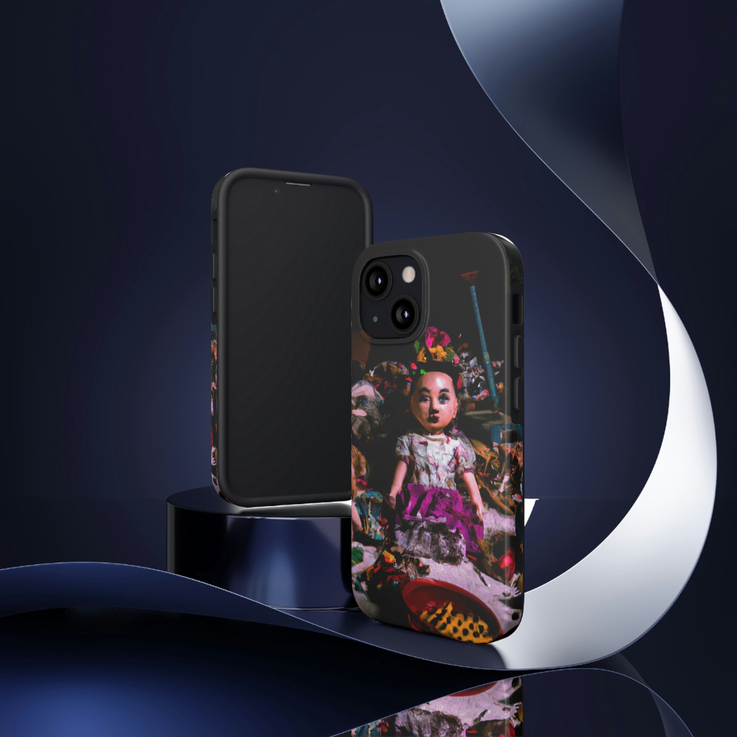 "Broken Playthings in the Dark." - The Alien Tough Phone Cases