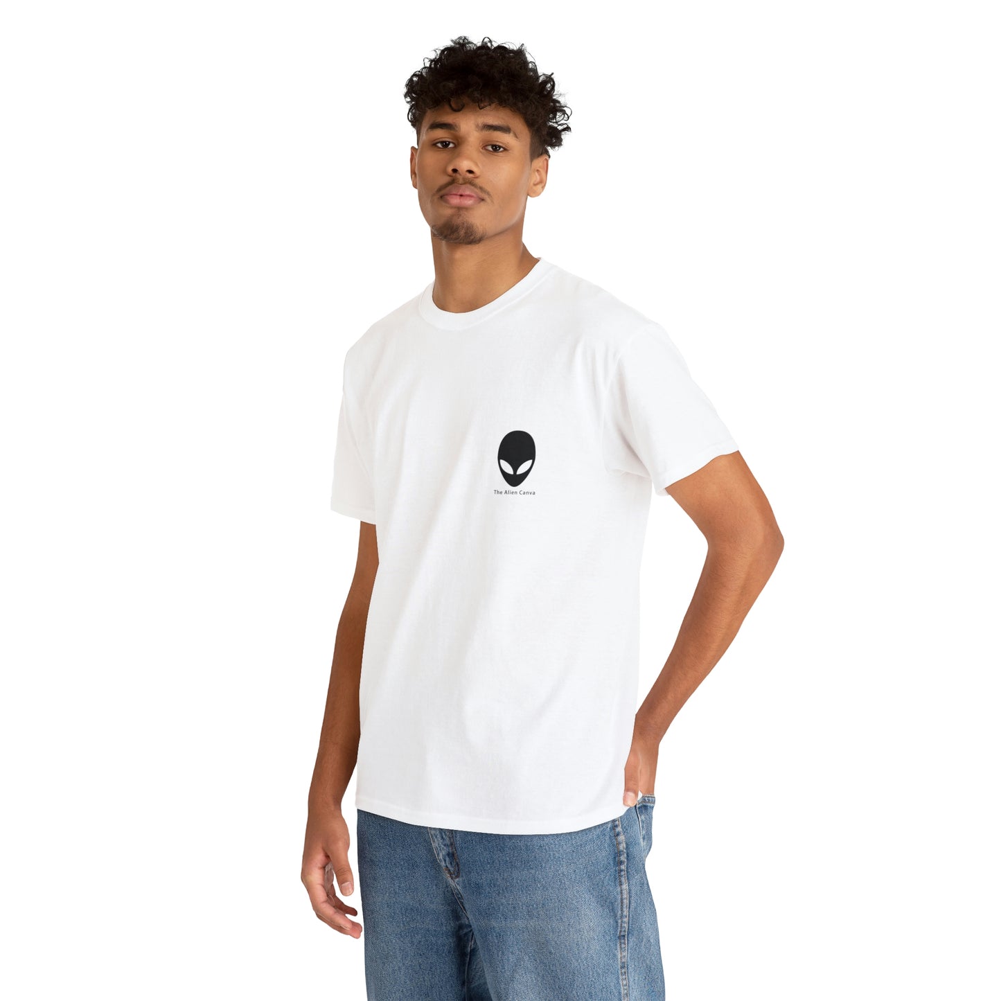 "Alone in the Park: Pondering Life's Challenges" - The Alien T-shirt