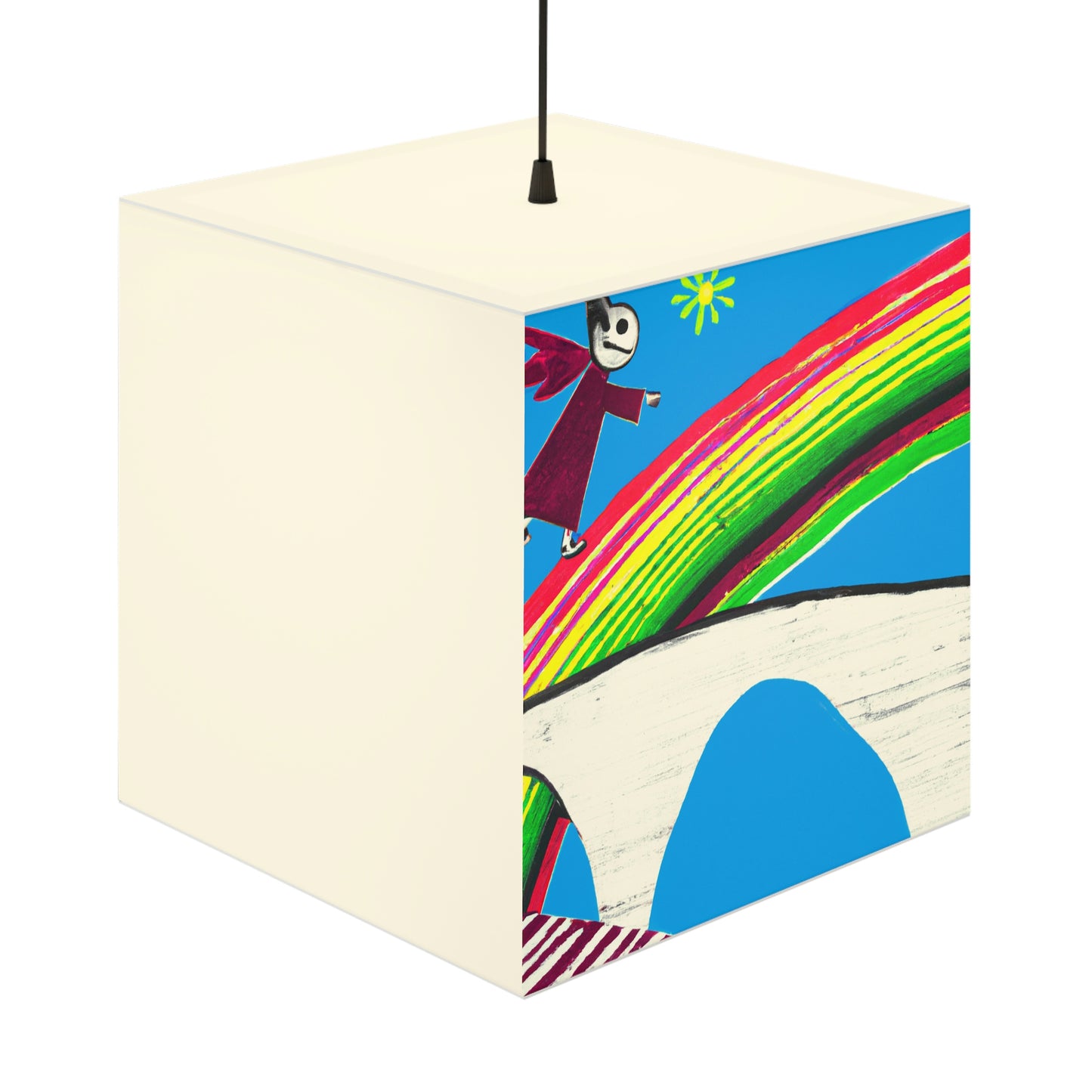 „Heaven's Reach“ – Die Alien Light Cube Lampe