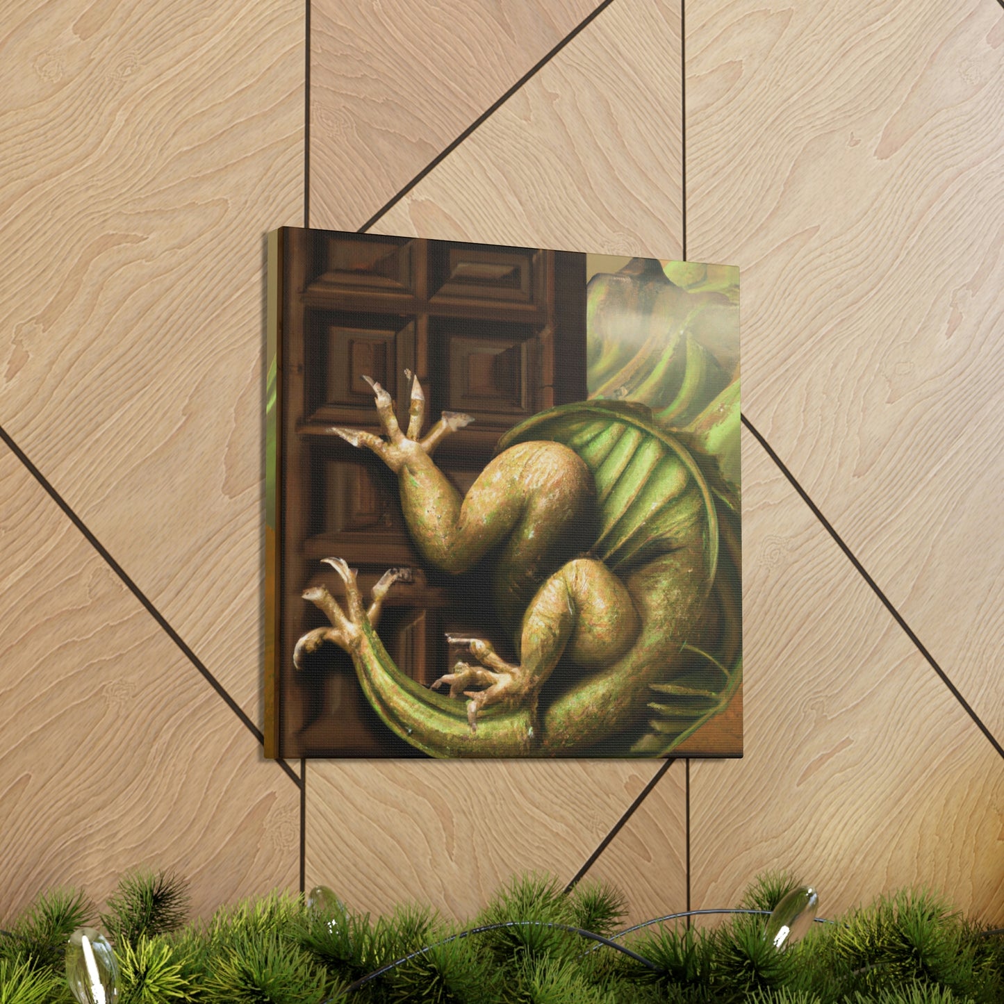 Guardian of the Hidden Door: The Slumbering Dragon - The Alien Canva