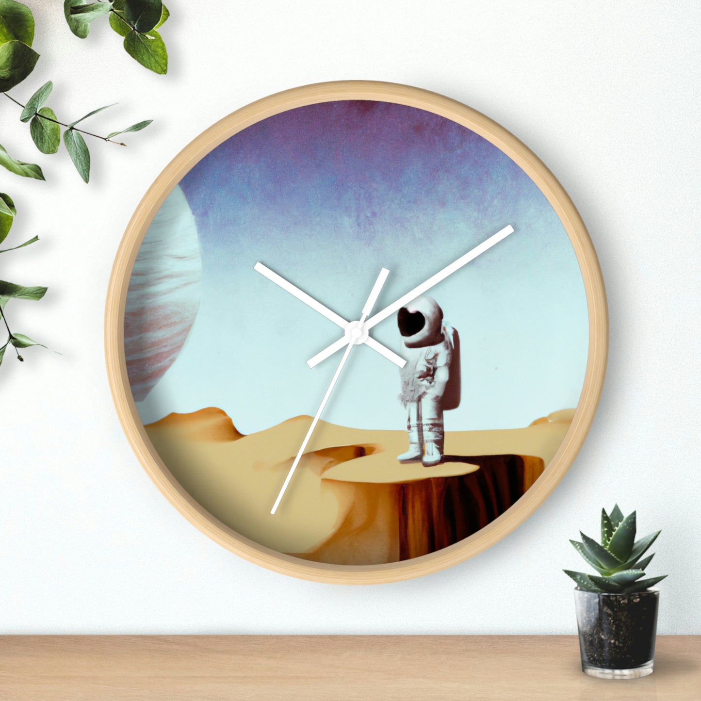 "Solo en una galaxia desconocida" - El reloj de pared alienígena