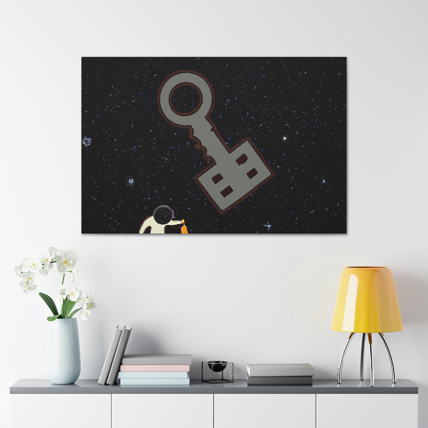 Lost Key to Deep Space - The Alien Canva