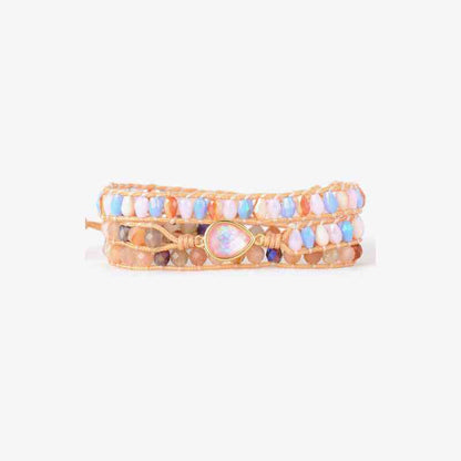 Opal-Perlenarmband