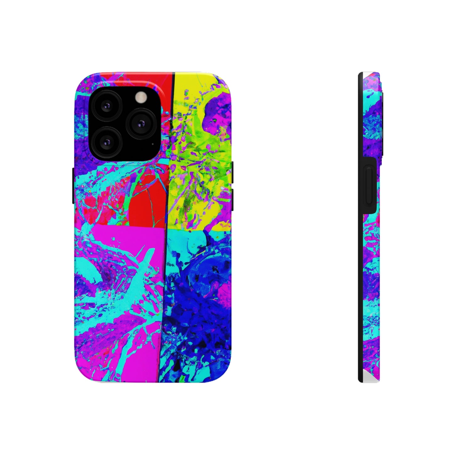 "Ein Regenbogen aus gefiederten Freunden" - Die Alien Tough Phone Cases