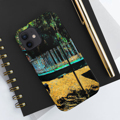 "Lost in the Shadows of Oblivion: A Journey Through the Abandoned Zoo" - The Alien Tough Phone Cases