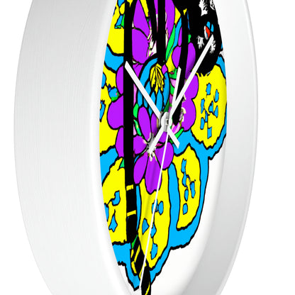 "Dreamy Dalliance" - The Alien Wall Clock