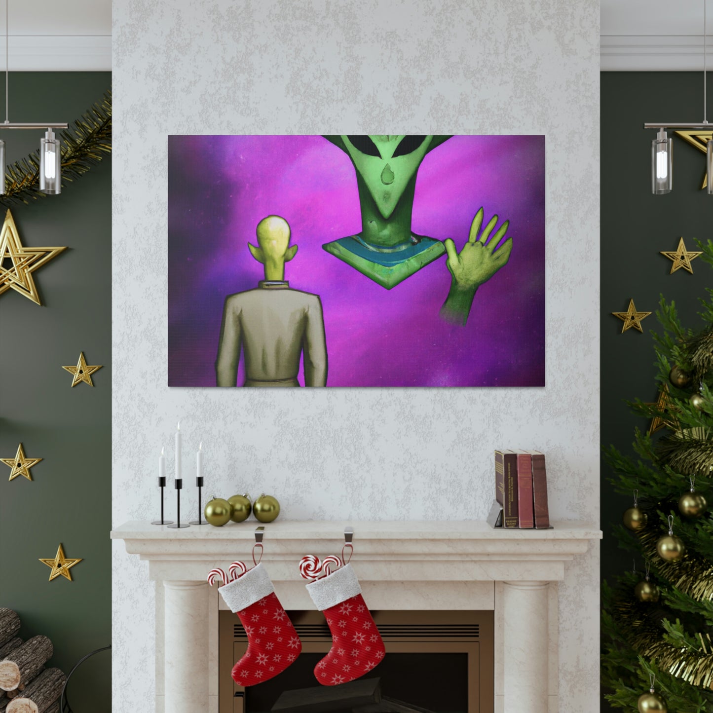 "Outsmarting the Alien Tyrant" - The Alien Canva