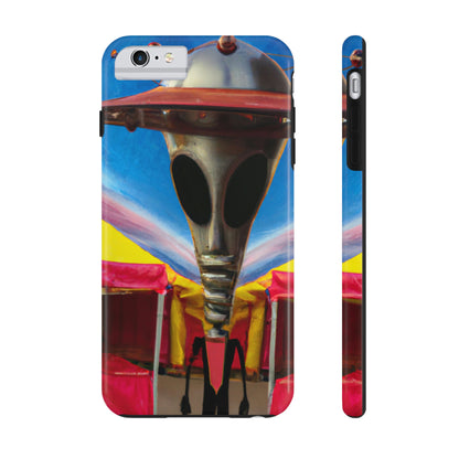 "Fair Invaders: A Cosmic Crash Course" - Die Alien Tough Phone Cases