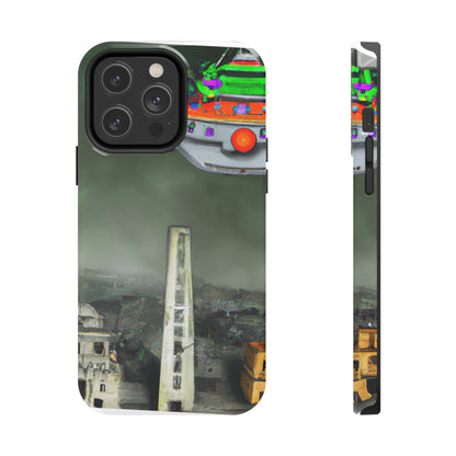 "Conundrum in the Ruins" - The Alien Tough Phone Cases