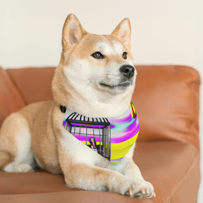 "A Prison of Brilliant Colors" - The Alien Pet Bandana Collar