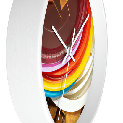 "Autumn Splendor Plates" - The Alien Wall Clock