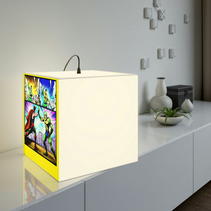 Superhero Showdown! - The Alien Light Cube Lamp