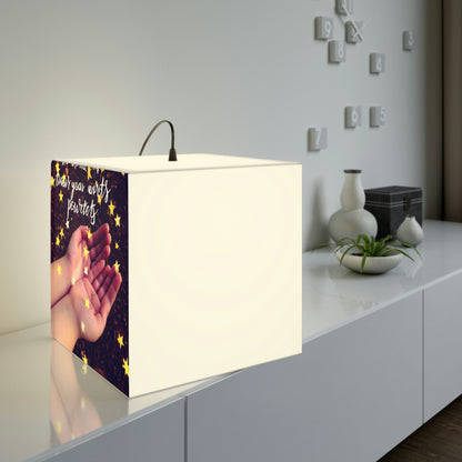 "A Starry Wish in My Pocket" - The Alien Light Cube Lamp