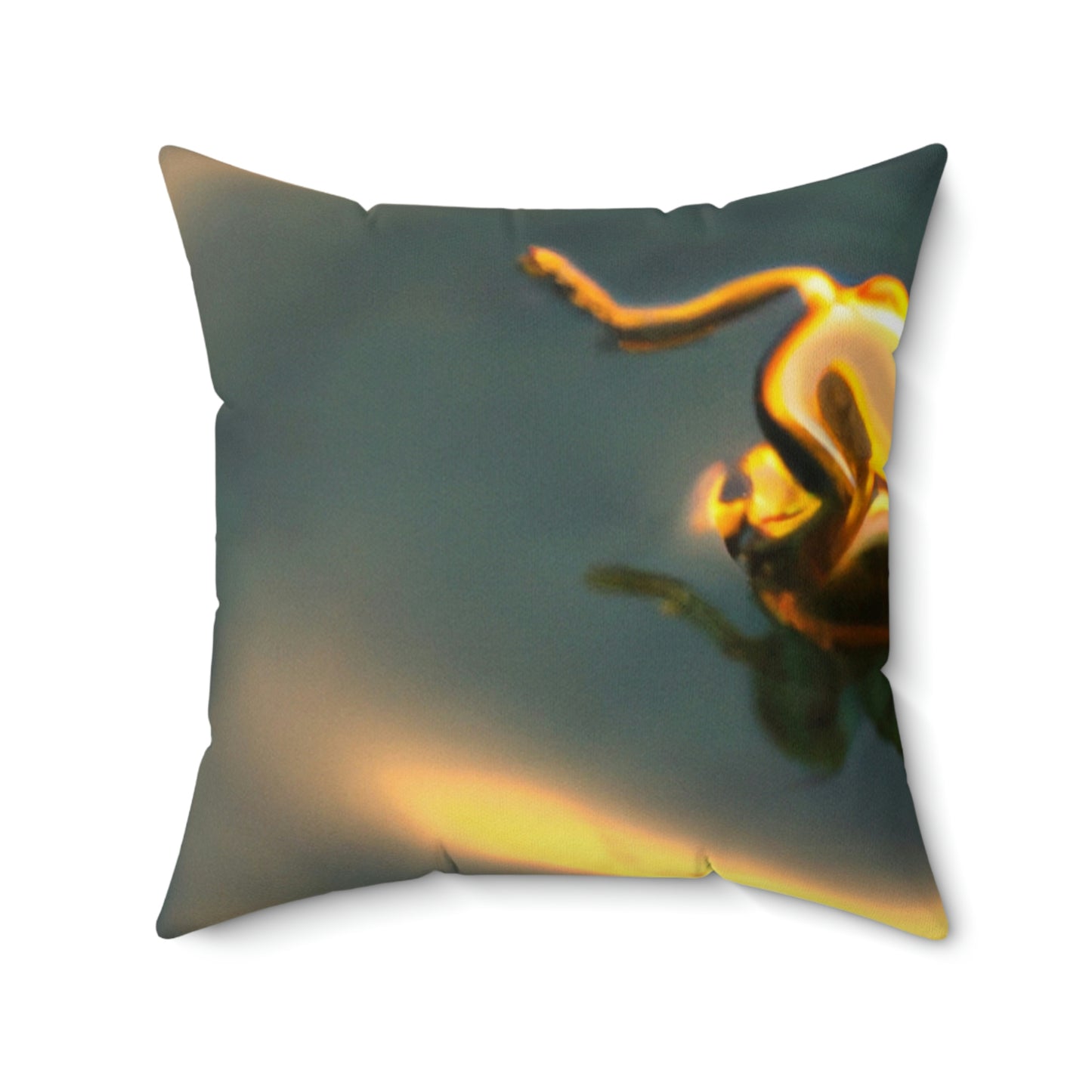 "Descending Dragon" - The Alien Square Pillow