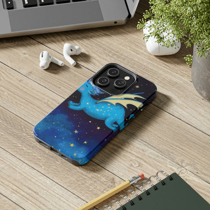 "Drifting Among the Stars: The Story of a Baby Dragon" - The Alien Tough Phone Cases