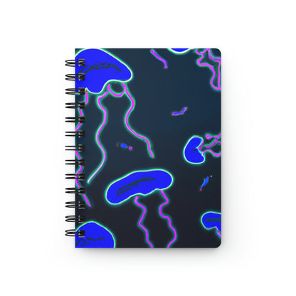 "Midnight Radiance" - The Alien Spiral Bound Journal