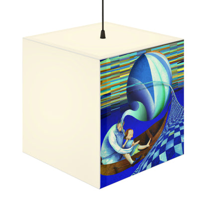 "Drifting: A Father and Son's Voyage Through Life" - The Alien Light Cube Lamp