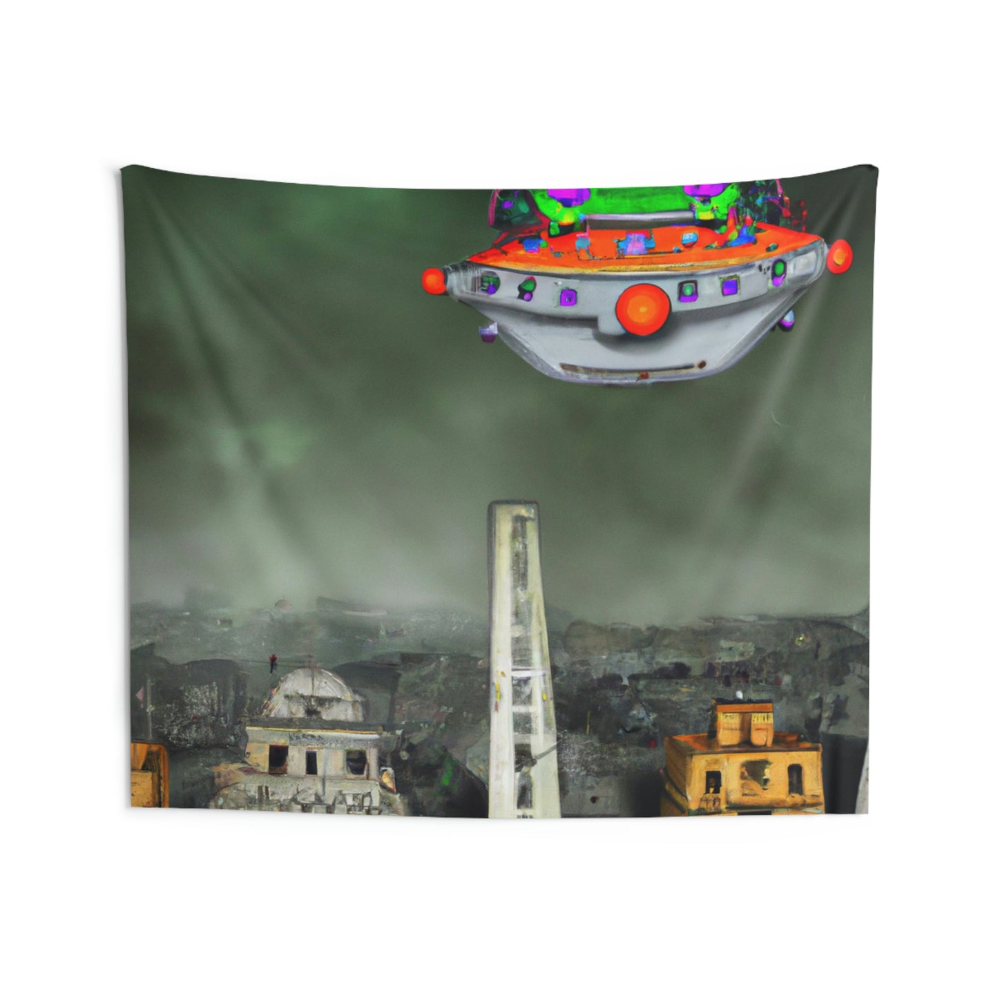 "Conundrum in the Ruins" - The Alien Wall Tapestries