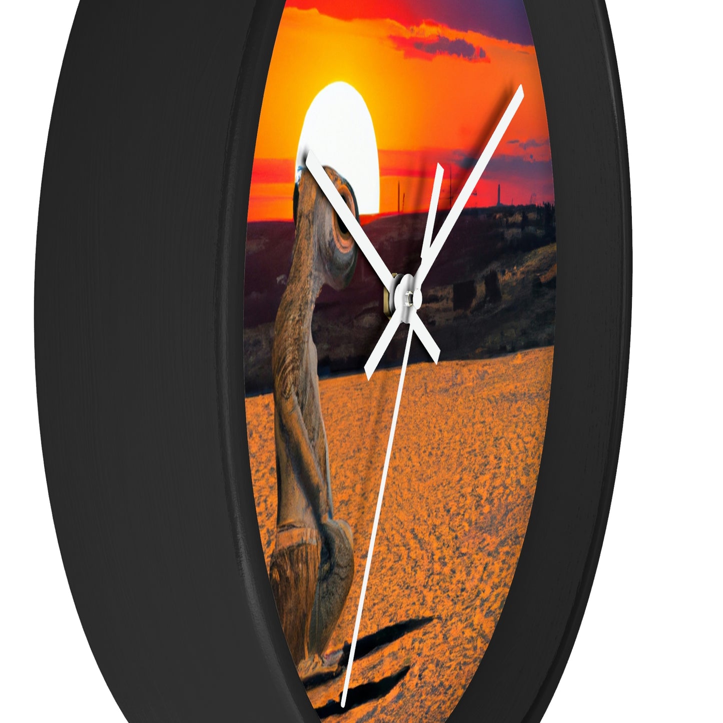 "Adiós al horizonte" - El reloj de pared alienígena