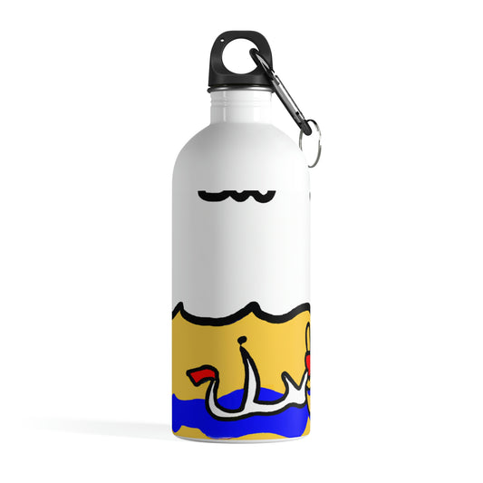 Mermaid's Solitude Island. - The Alien Stainless Steel Water Bottle