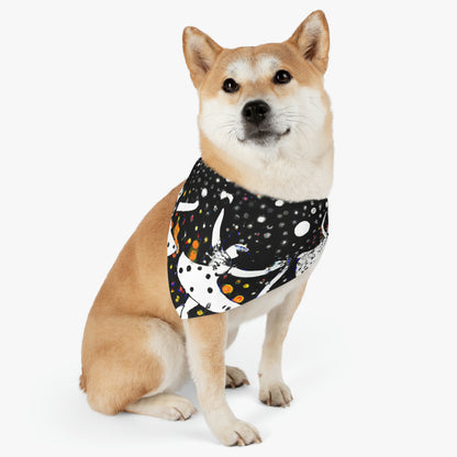 Twinkling Starlight Dance of the Fairies - The Alien Pet Bandana Collar