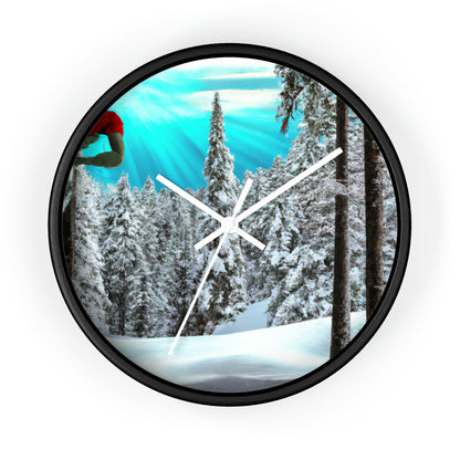 "Frostbitten Hero" - The Alien Wall Clock