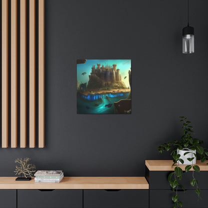 "The Hidden City Beneath the Sea" - The Alien Canva