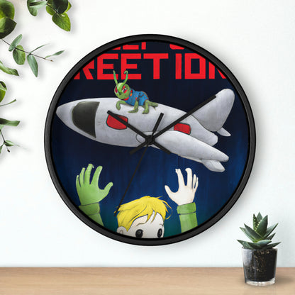 Rescuing the Alien: A Race Against Time - The Alien Wall Clock