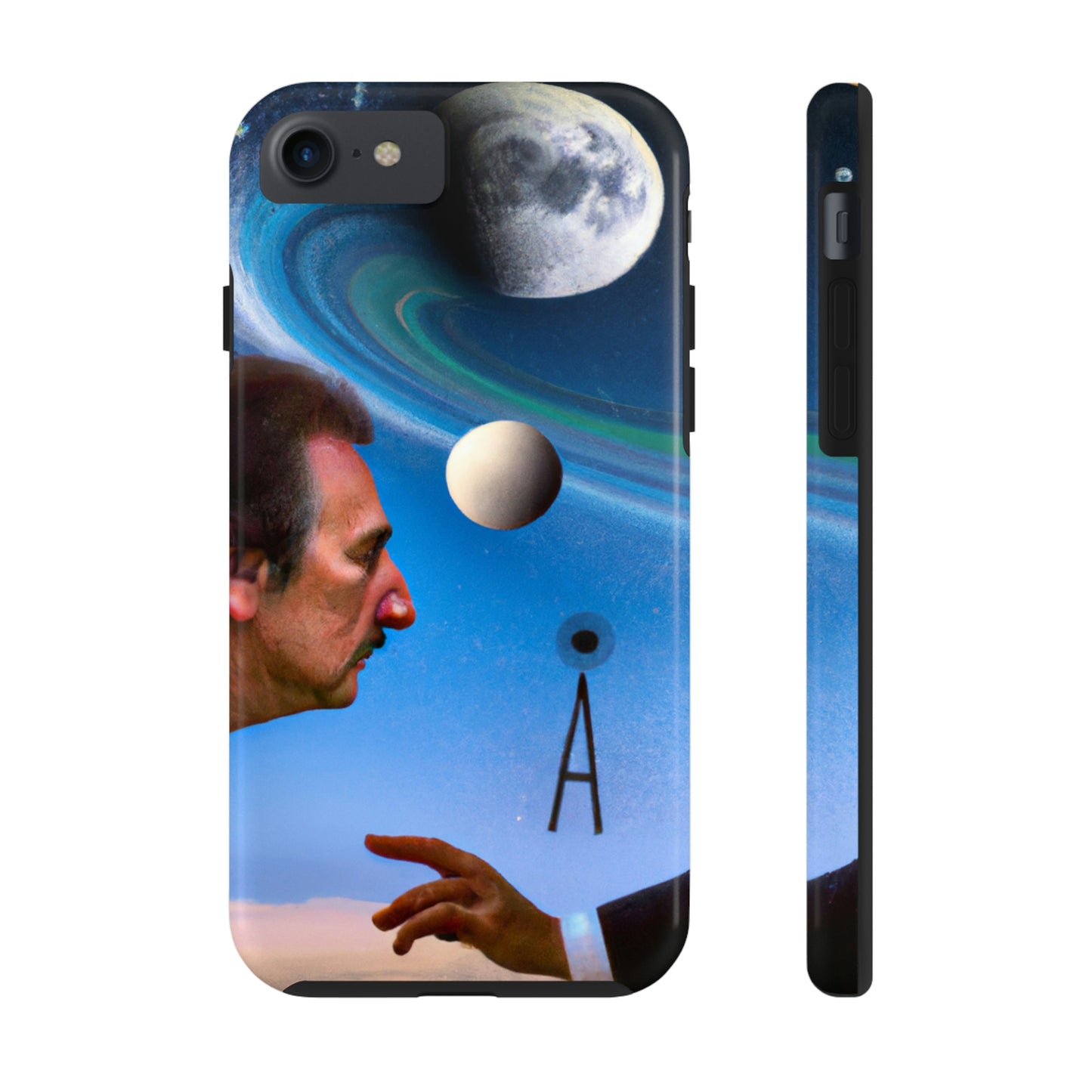 "Eine zufällige Begegnung zwischen schicksalhaften Fremden" - Die Alien Tough Phone Cases