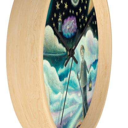 "A Sea of Diamonds in the Night" - The Alien Wall Clock