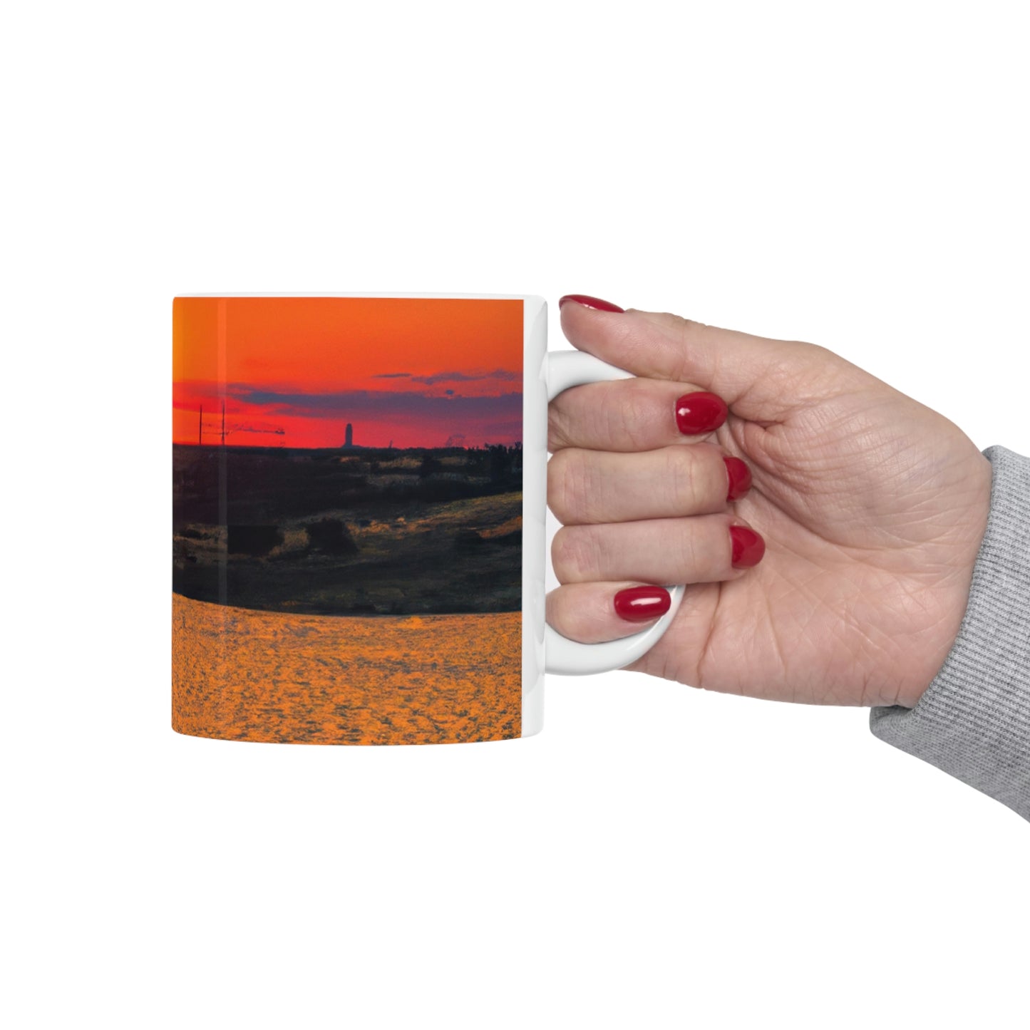 "Farewell to the Horizon" - The Alien Ceramic Mug 11 oz