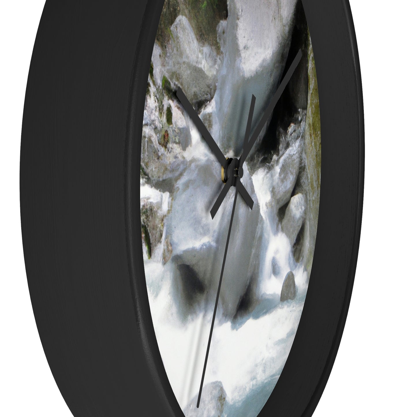 "Canyon Chaos: The Rockslide Race" - The Alien Wall Clock