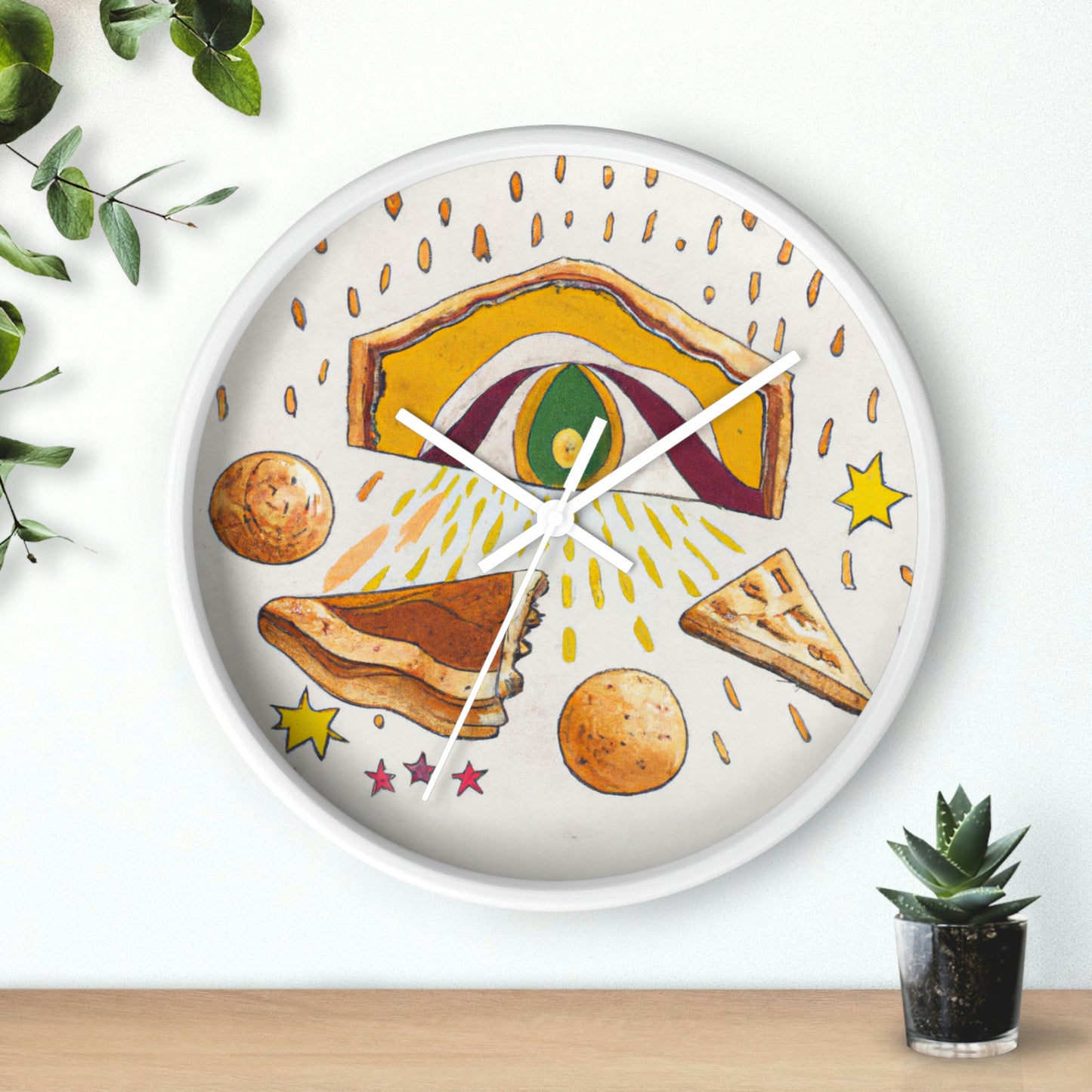 Secret Spellings: Secrets of a Magical Bakery - The Alien Wall Clock