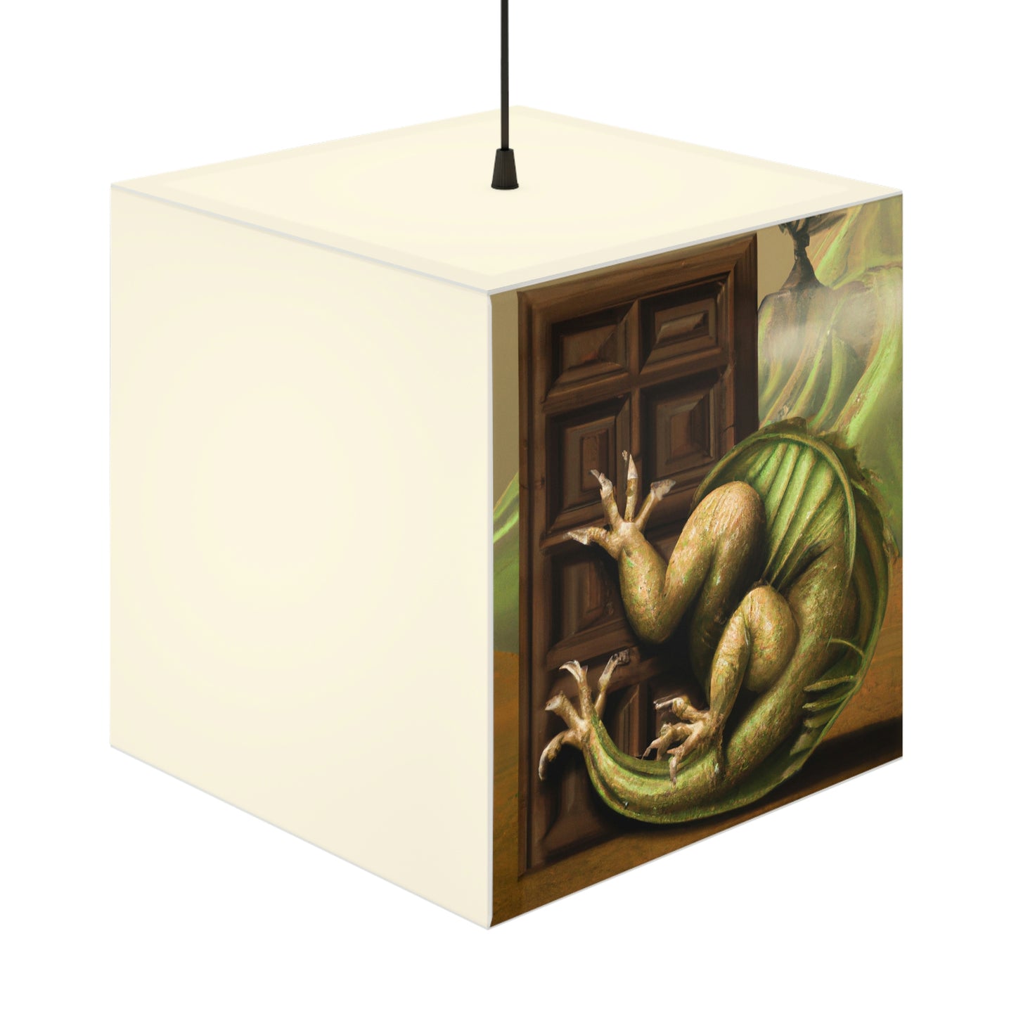 Guardian of the Hidden Door: The Slumbering Dragon - Die Alien Light Cube Lampe