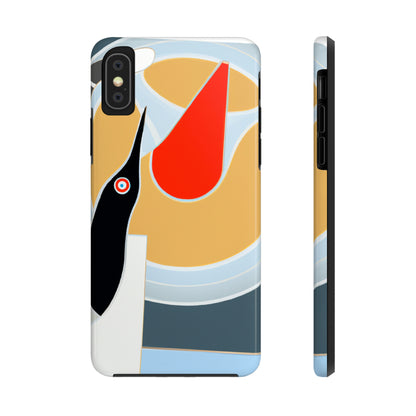 "Eine salzige Meeresgeschichte: Eine unerwartete Begegnung mit einer ungewöhnlichen Kreatur" - The Alien Tough Phone Cases