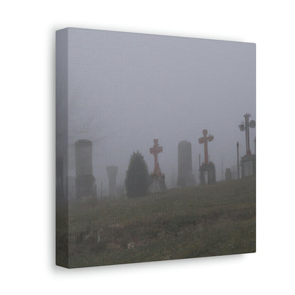 "The Foggy Graveyard" - The Alien Canva