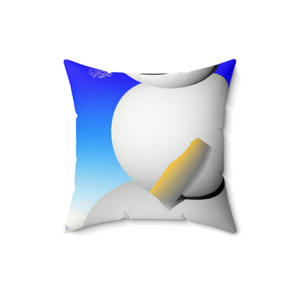 "A Cold Solace" - The Alien Square Pillow