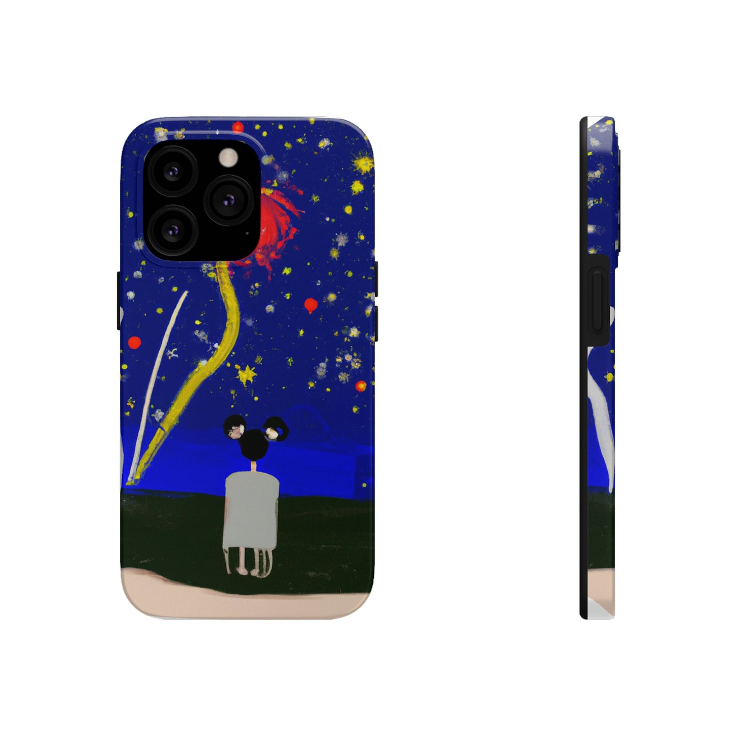 "A Spark of Solitude" - The Alien Tough Phone Cases