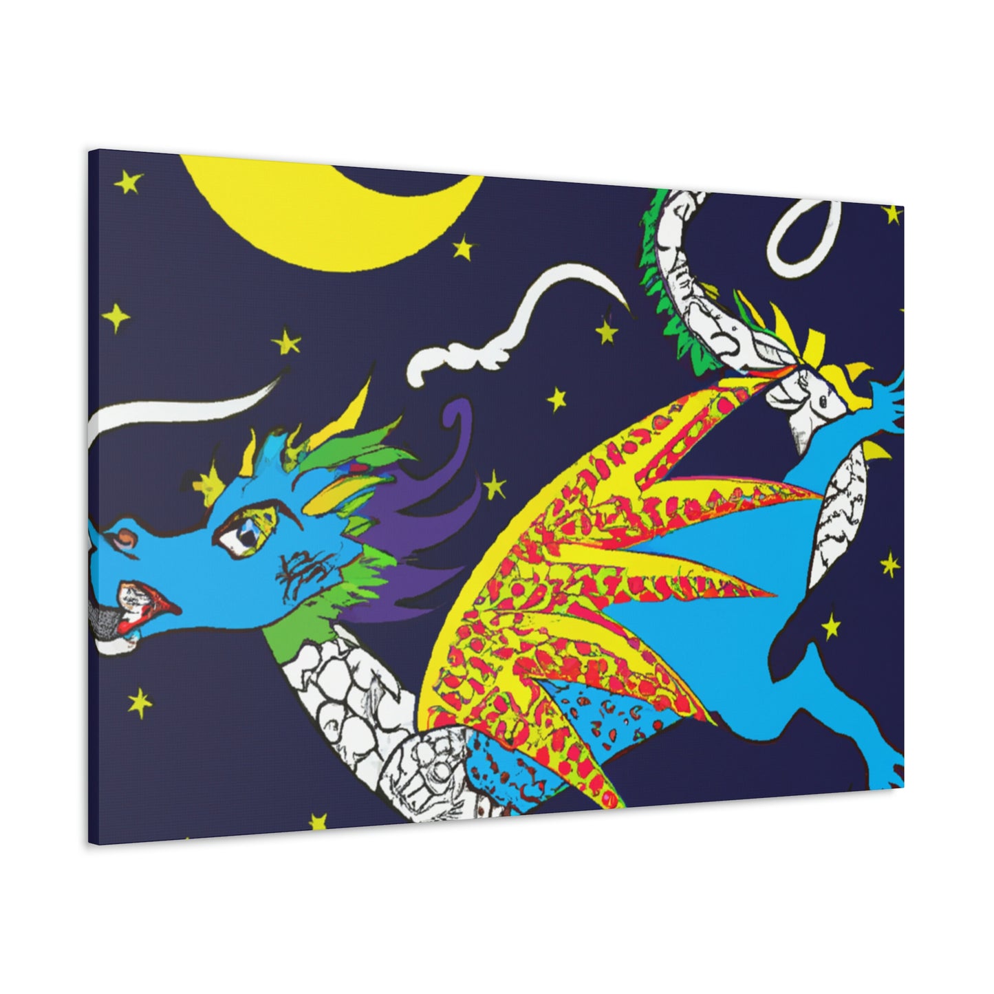 "Midnight Flight of the Dragon" - The Alien Canva