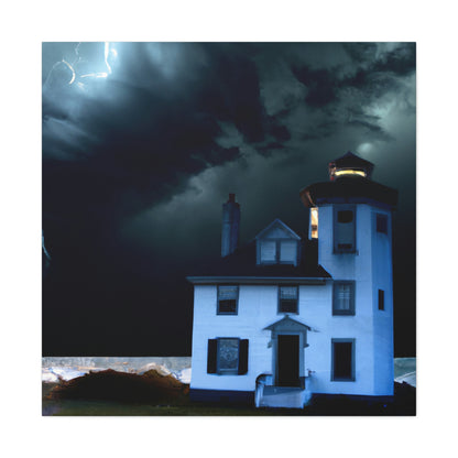 "El faro en la tormenta" - The Alien Canva