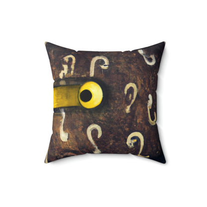 The Forbidden Grimoire - The Alien Square Pillow